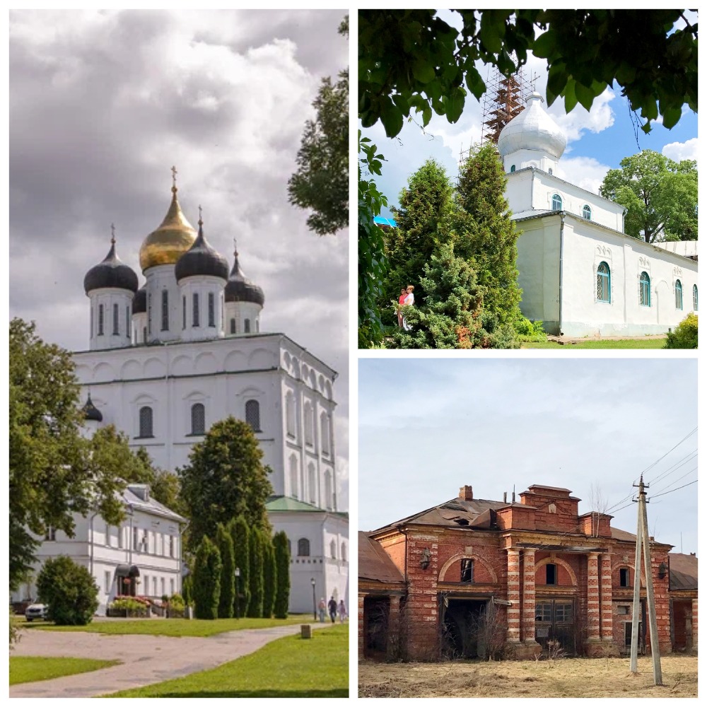 Усадьбы, крепости и храмы Псковщины: исконно русская красота!