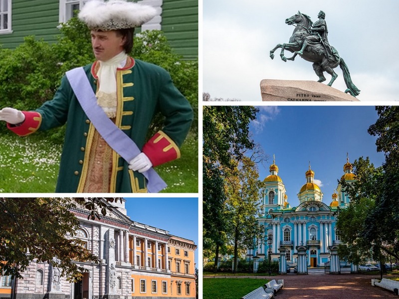 «Театрализованная экскурсия и шампанское с основателем города Петром I». Ко дню рождения императора!