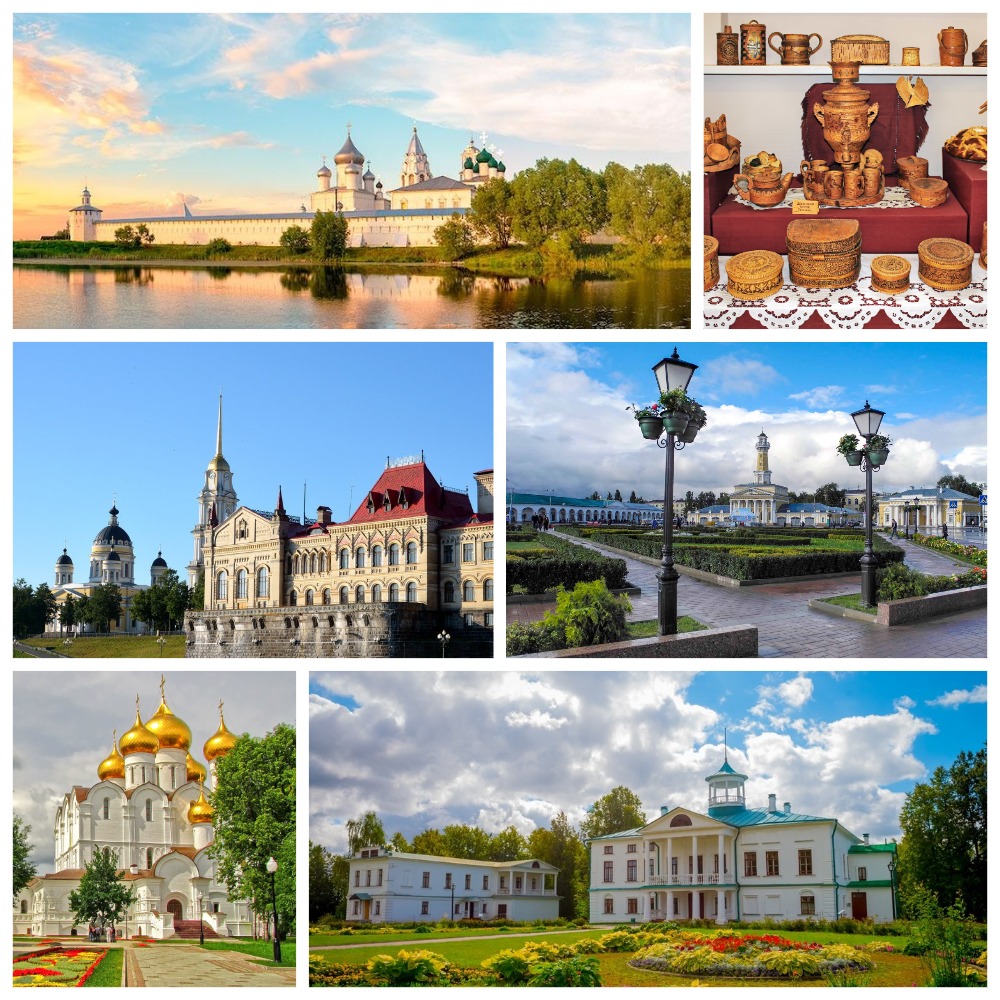Чудеса Ярославского края (Ярославль, Карабиха, Рыбинск, Тутаев, Ростов Великий, Переславль-Залесский)