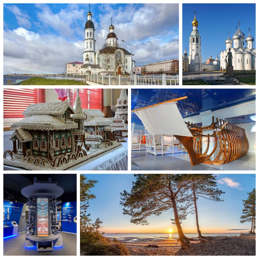 Белые ночи на Белом море (Устюжна, Череповец, Вельск, Архангельск, Вологда)