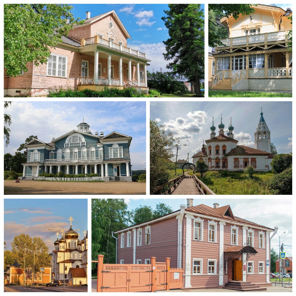 Удивительные усадьбы Русского Севера (Устюжна, Даниловское, Череповец)
