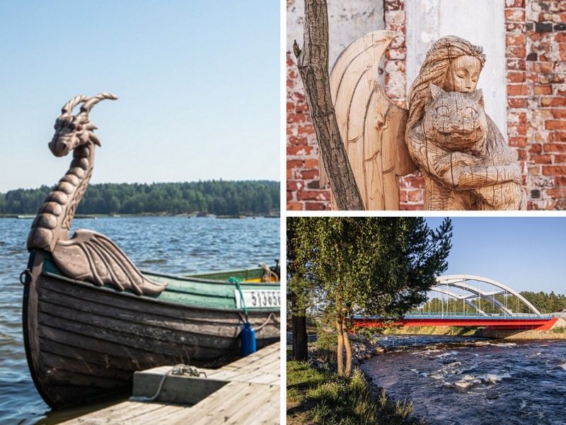 Путешествие на средневековой ладье по Ладожским шхерам