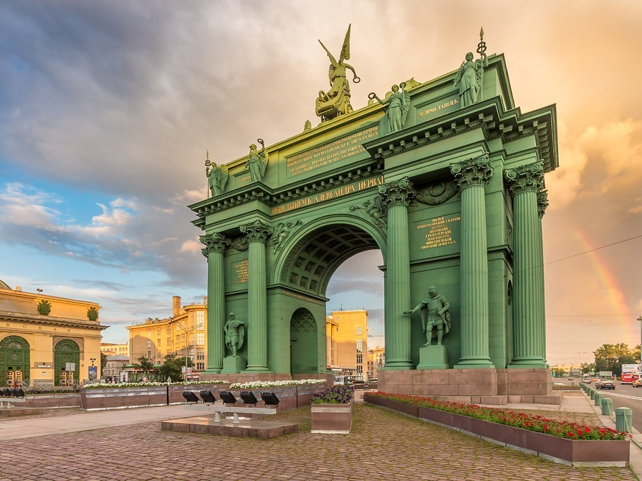 Триумфальные арки и ворота Петербурга. «Новая Голландия»