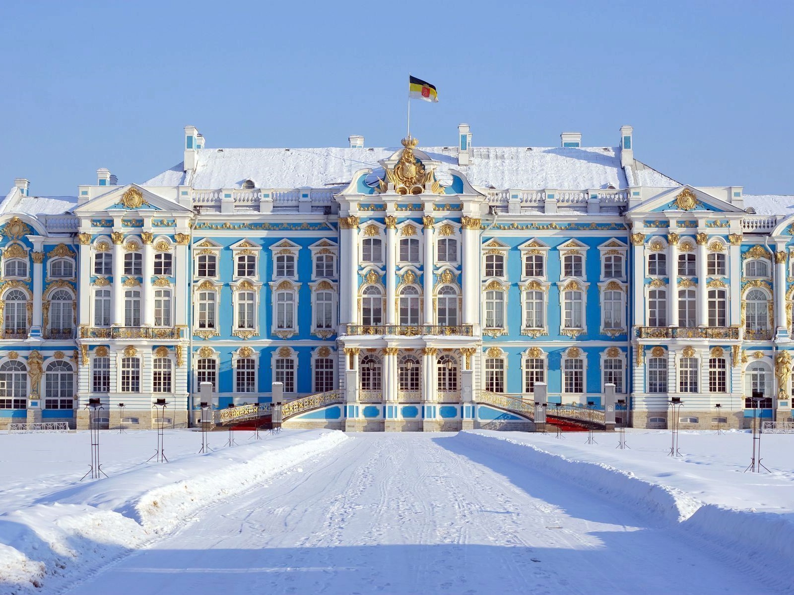 Великолепие русского барокко: Екатерининский парк и Большой дворец (с посещением Янтарной комнаты) (QR-КОД)