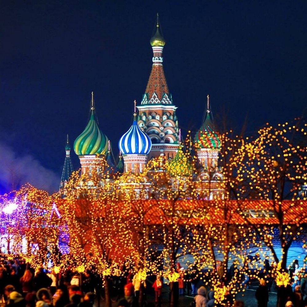 Огни Новогодней Москвы. Загадываем желания!!!