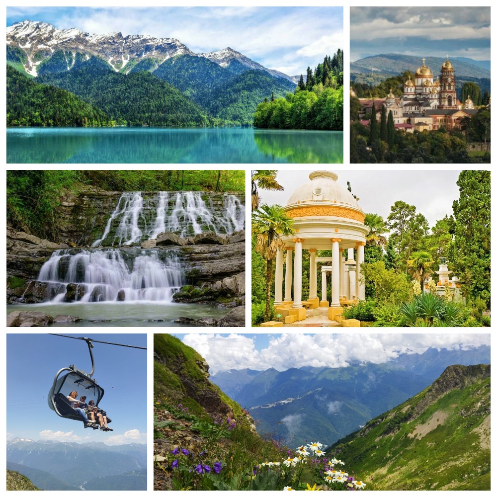 Сочи и Абхазия во всей красе