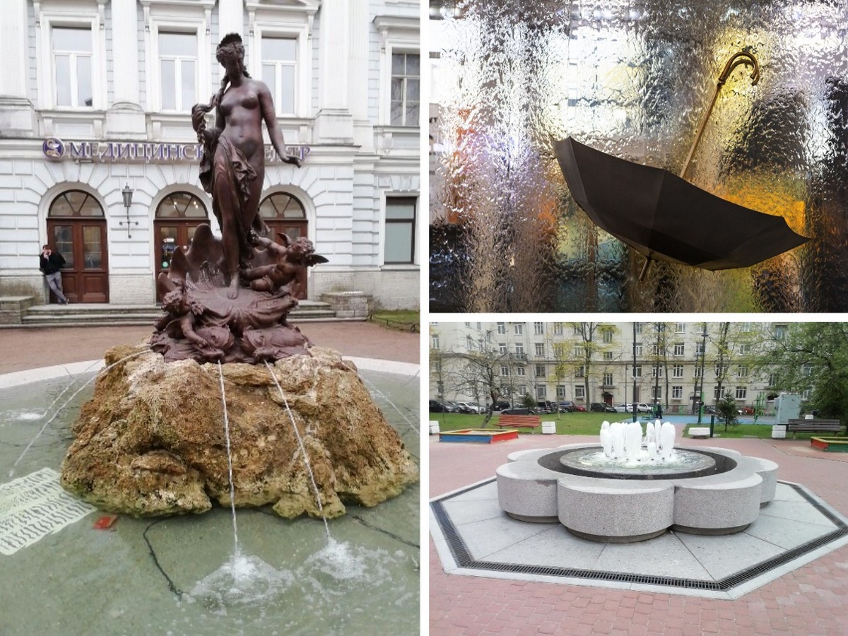 Новые и возрожденные фонтаны Петербурга