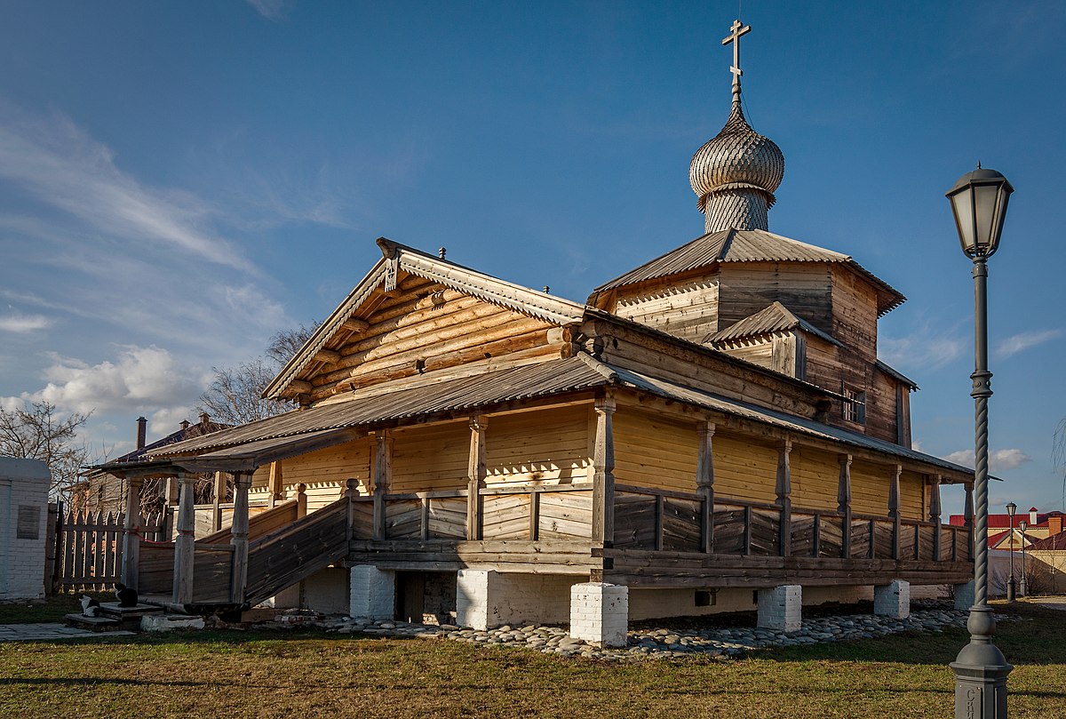 храм на острове свияжск