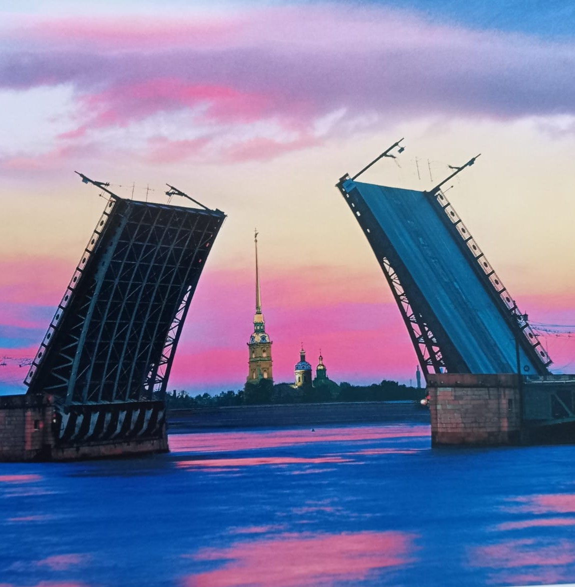 Магия ночного города — прогулка на развод мостов (Ф21, тх)